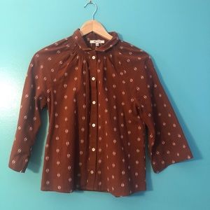 Madewell Button Up Top